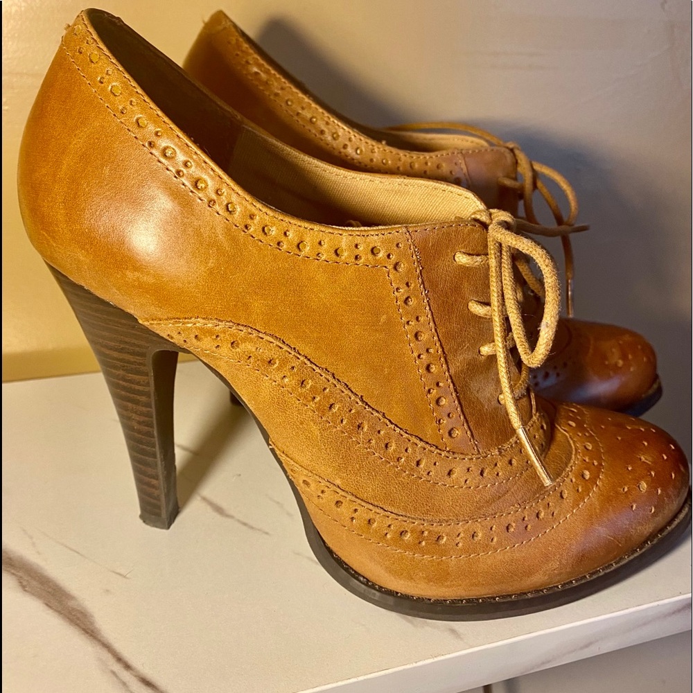 Aldo Heeled Lace Up Bootie